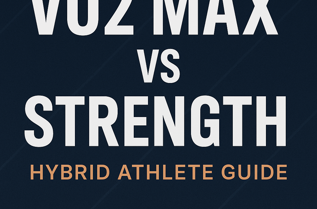 VO2 Max vs Strength guide for hybrid athletes who run and lift